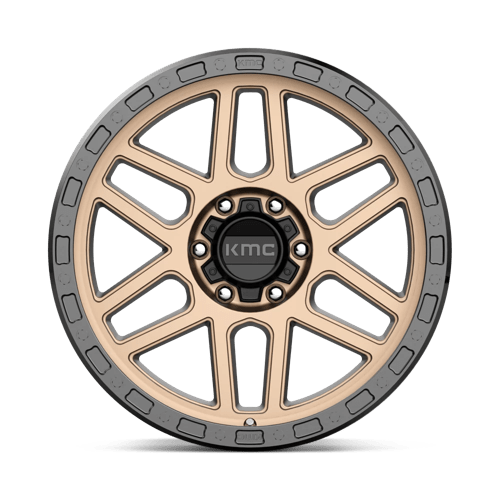 KMC Wheels Km544 Mesa 17x9 6x139.7 -12 106.1 Matte Bronze With Black Lip