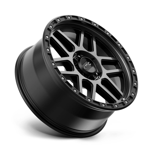 KMC Wheels Km544 Mesa 17x9 6x139.7 18 106.1 Satin Black With Gray Tint