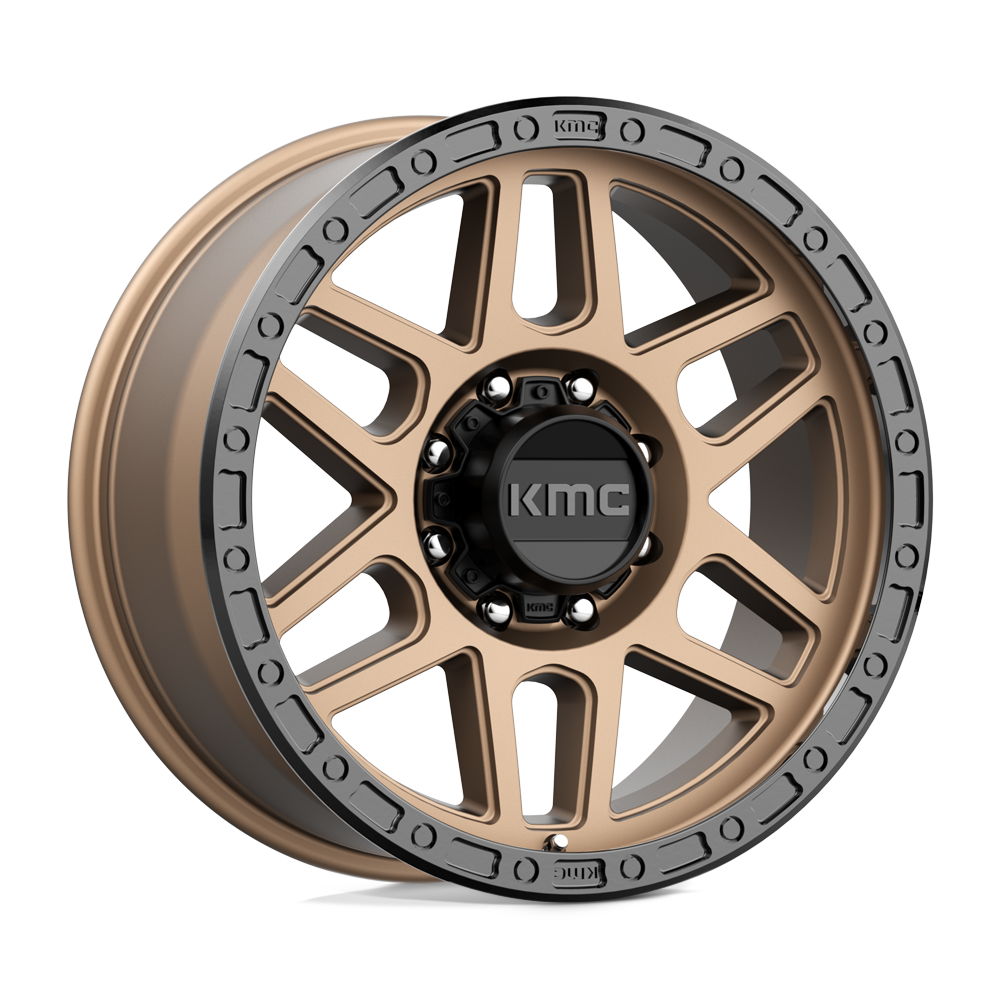 KMC Wheels Km544 Mesa 20x9 8x180 18 124.2 Matte Bronze With Black Lip