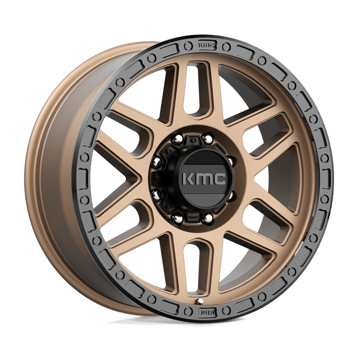 KMC Wheels Km544 Mesa 20x9 8x180 18 124.2 Matte Bronze With Black Lip