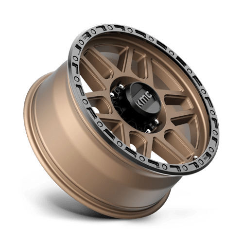 KMC Wheels Km544 Mesa 17x9 8x165.1 18 125.1 Matte Bronze With Black Lip