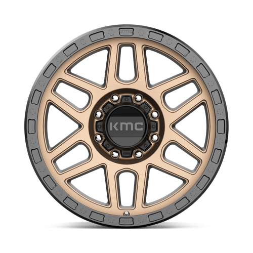 KMC Wheels Km544 Mesa 17x9 8x165.1 18 125.1 Matte Bronze With Black Lip