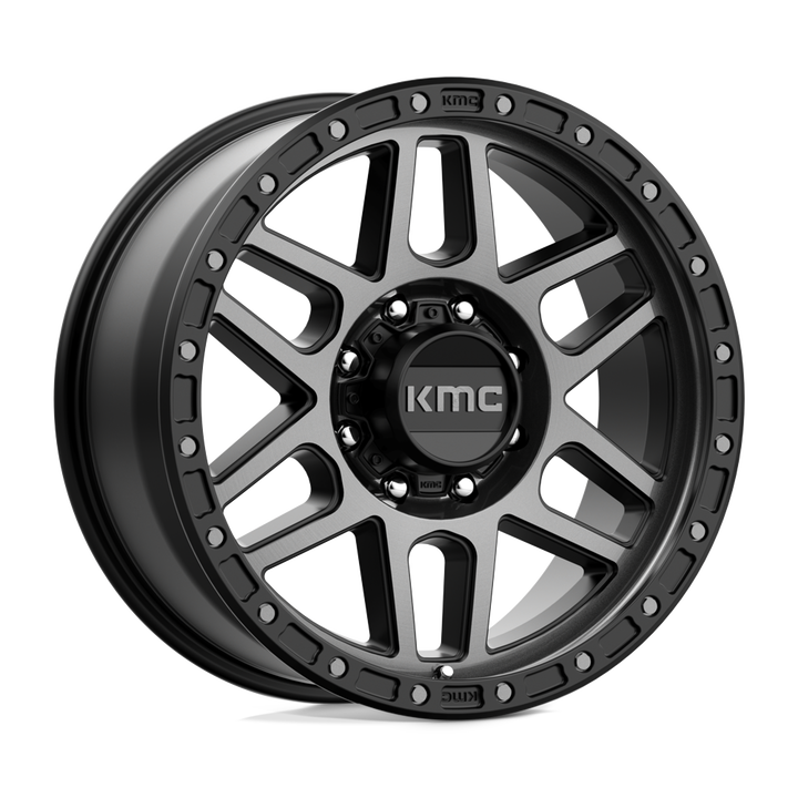 KMC Wheels Km544 Mesa 20x9 8x165.1 18 125.1 Satin Black With Gray Tint