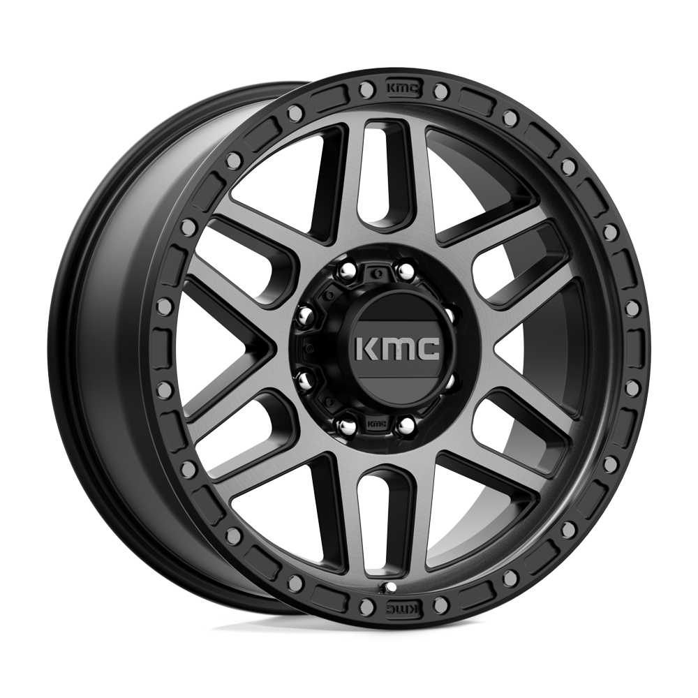 KMC Wheels Km544 Mesa 20x9 8x170 18 125.1 Satin Black With Gray Tint