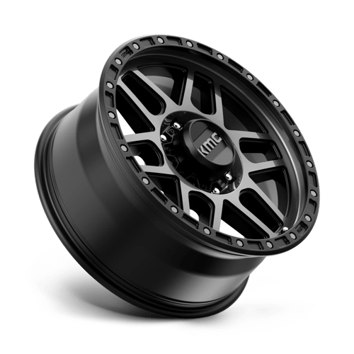 Roues KMC Km544 Mesa 20x9 8x180 18 124.2 Noir Satiné Avec Teinte Grise