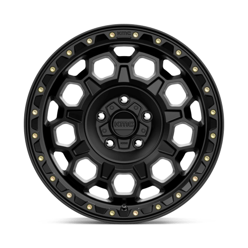 Roues KMC Km545 Trek 17x8 6x114.3 20 66.06 Noir satiné