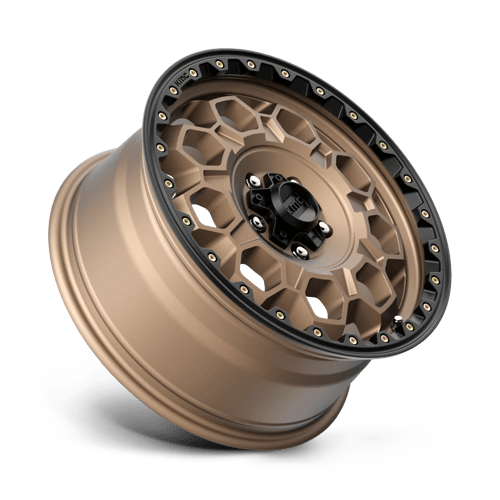 KMC Wheels Km545 Trek 17x8 5x114.3 35 72.56 Matte Bronze With Black Lip
