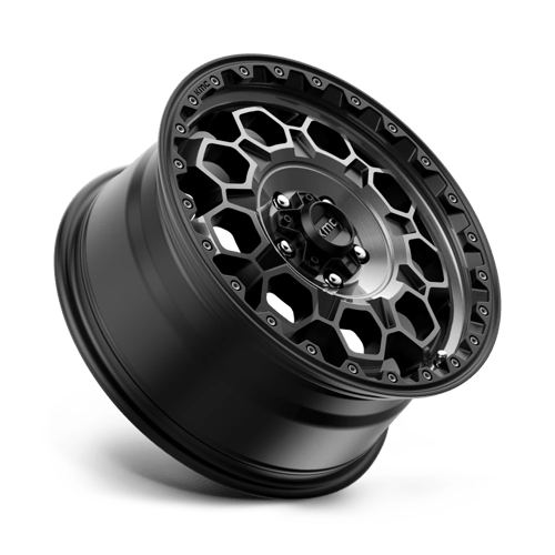 KMC Wheels Km545 Trek 17x8 5x114.3 35 72.56 Satin Black With Gray Tint