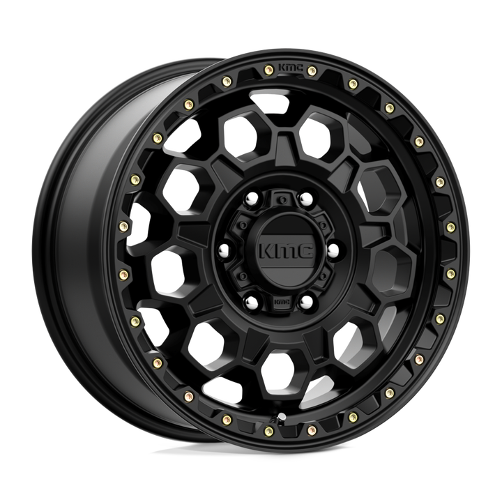 KMC Wheels Km545 Trek 17x8 6x139.7 35 100.3 Satin Black