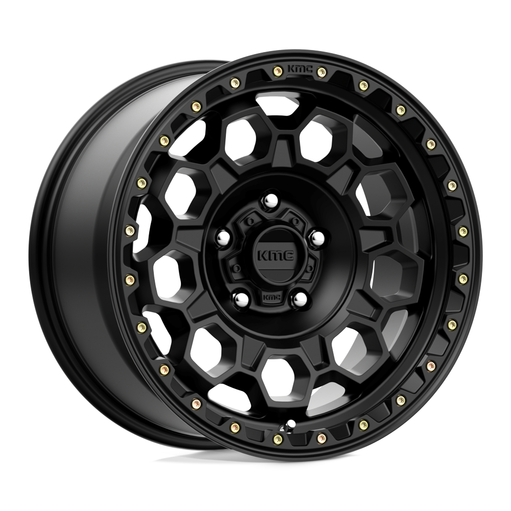 KMC Wheels Km545 Trek 17x9 5x127 0 71.5 Satin Black