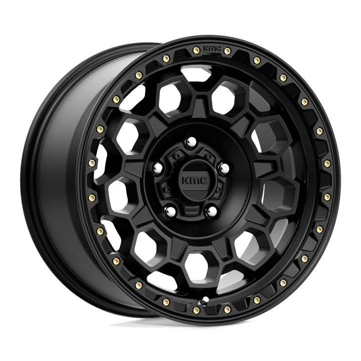 KMC Wheels Km545 Trek 17x9 5x127 0 71.5 Satin Black