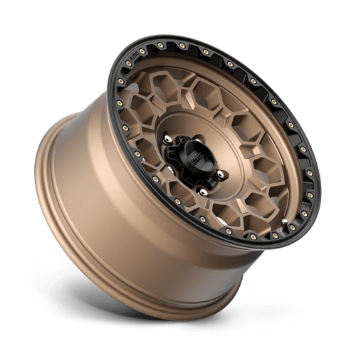 KMC Wheels Km545 Trek 17x9 5x127 0 71.5 Matte Bronze With Black Lip