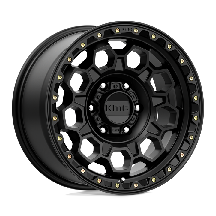 KMC Wheels Km545 Trek 17x9 6x135 0 87.1 Satin Black