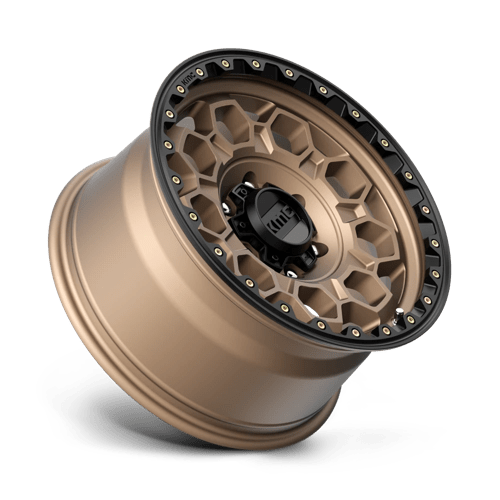 KMC Wheels Km545 Trek 17x9 6x139.7 0 106.1 Matte Bronze With Black Lip