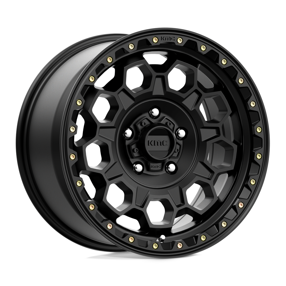 KMC Wheels Km545 Trek 17x9 5x127 18 71.5 Satin Black