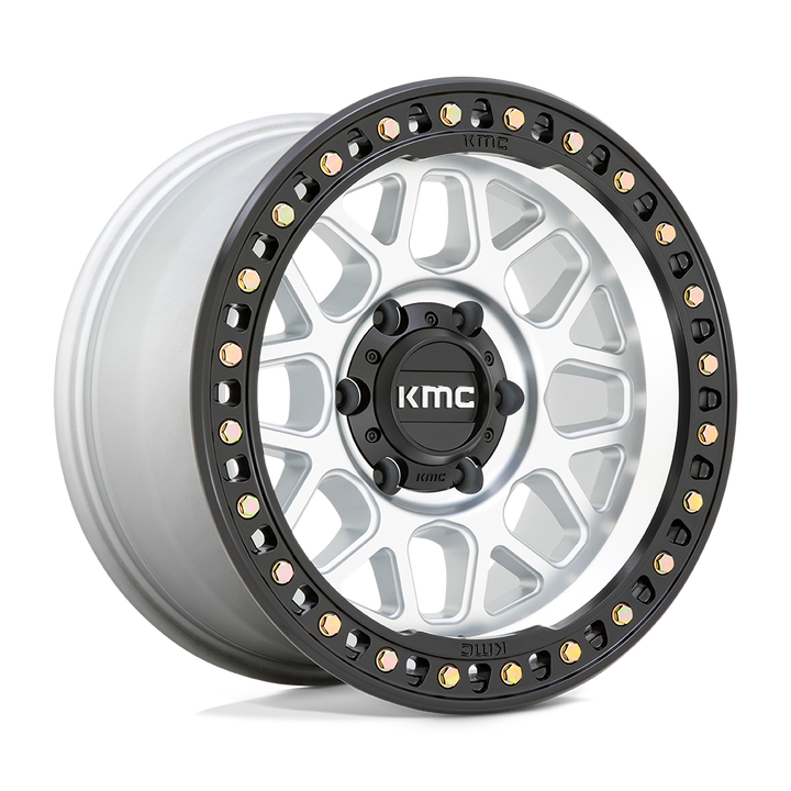 Roues KMC Km549 Grs 20x9 6x139.7 18 106.1 Usinées Avec Lèvre Noir Satiné