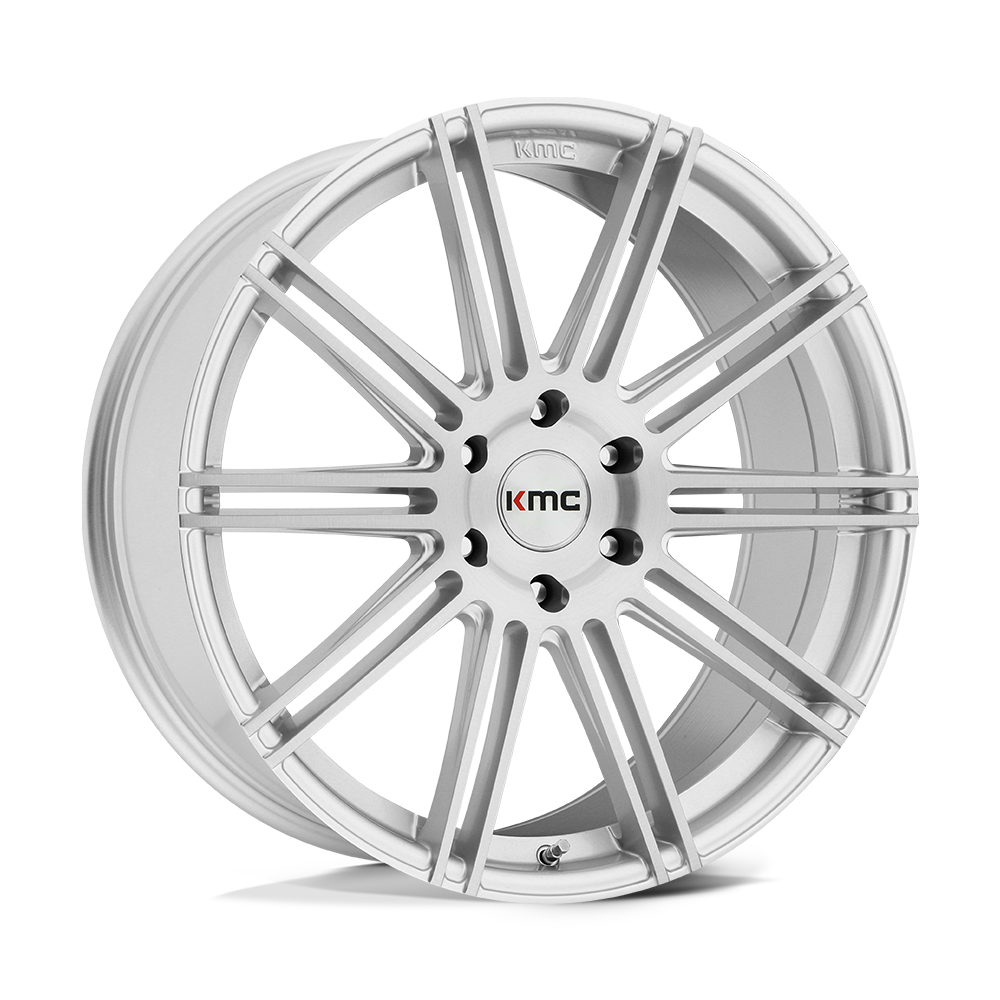 KMC Wheels Km707 Channel 20x9 6x139.7 30 106.1 Brushed Silver