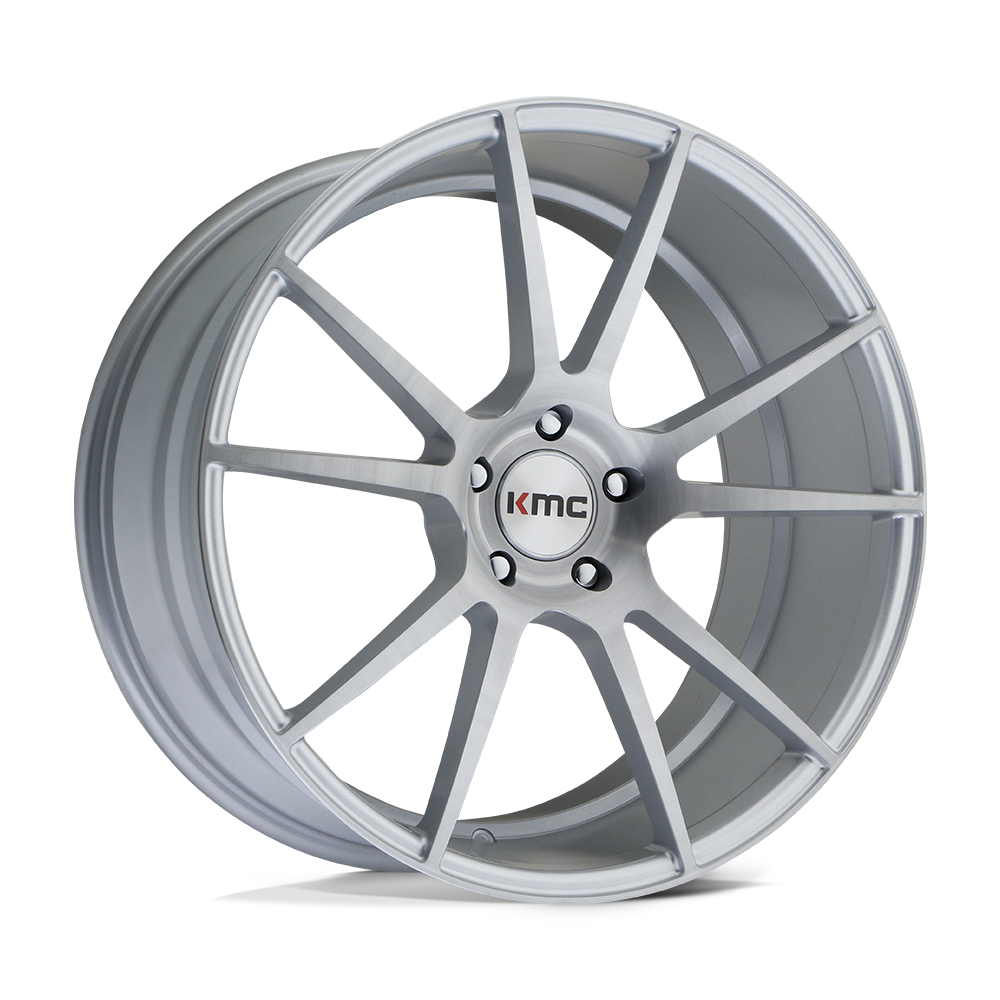 KMC Wheels Km709 Flux 20x10 5x114.3 40 72.56 Brushed Silver
