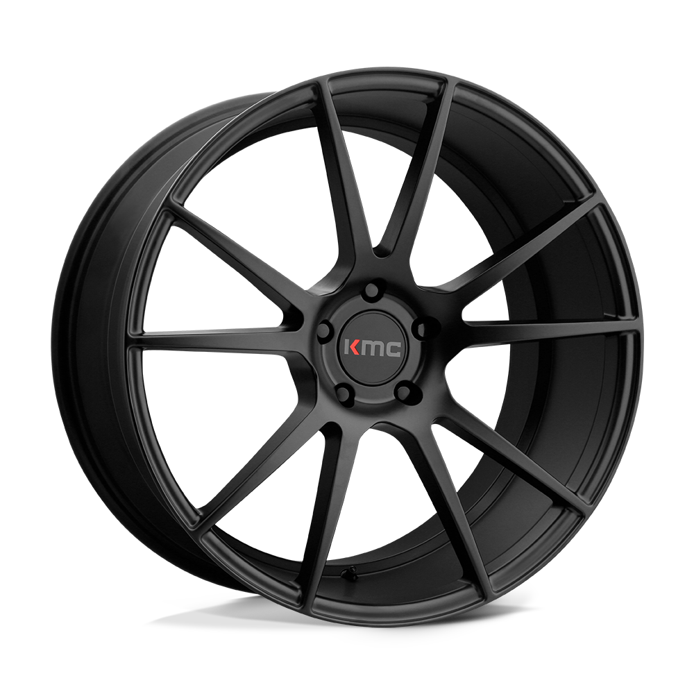 KMC Wheels Km709 Flux 20x10 5x114.3 40 72.56 Satin Black