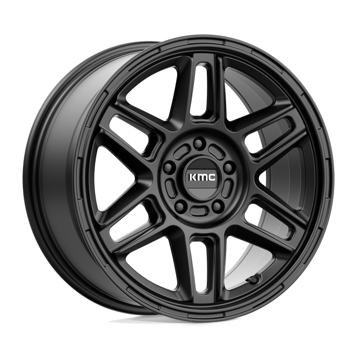 KMC Wheels Km716 Nomad 17x8 5x108 38 72.56 Satin Black