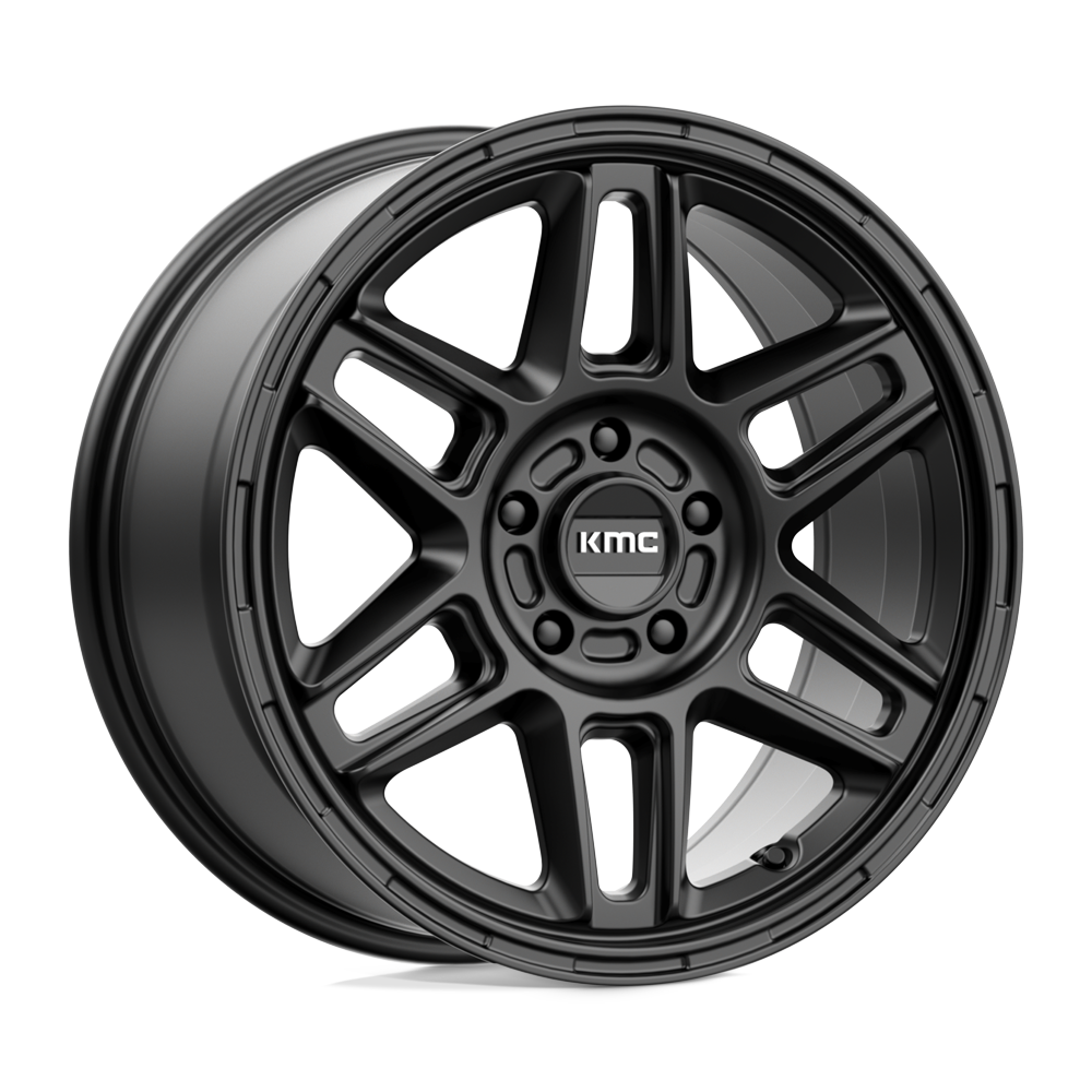 KMC Wheels Km716 Nomad 17x8 5x110 38 72.56 Satin Black