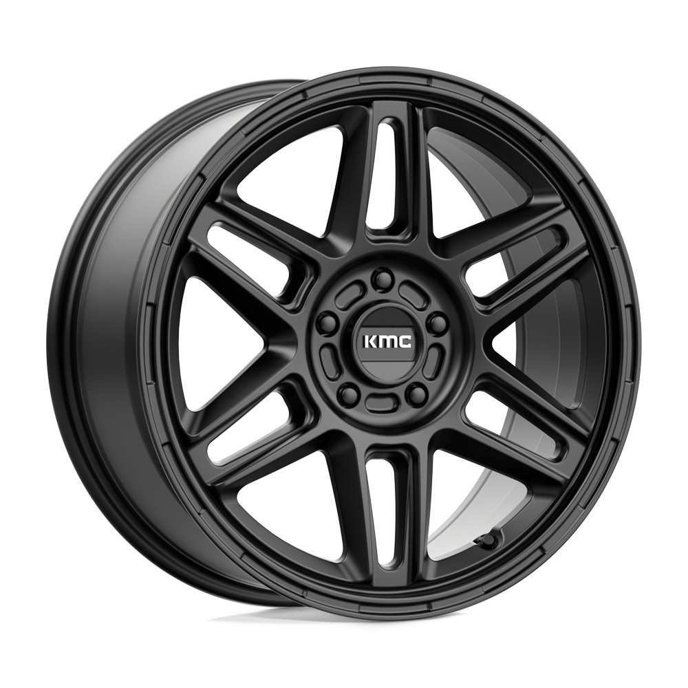 KMC Wheels Km716 Nomad 18x8 5x110 38 72.56 Satin Black