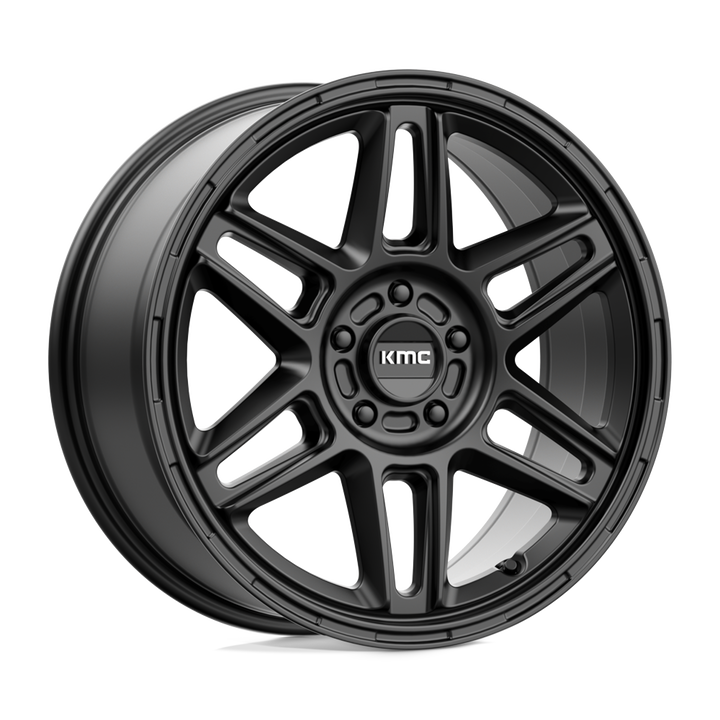 KMC Wheels Km716 Nomad 18x8 5x108 38 72.56 Satin Black