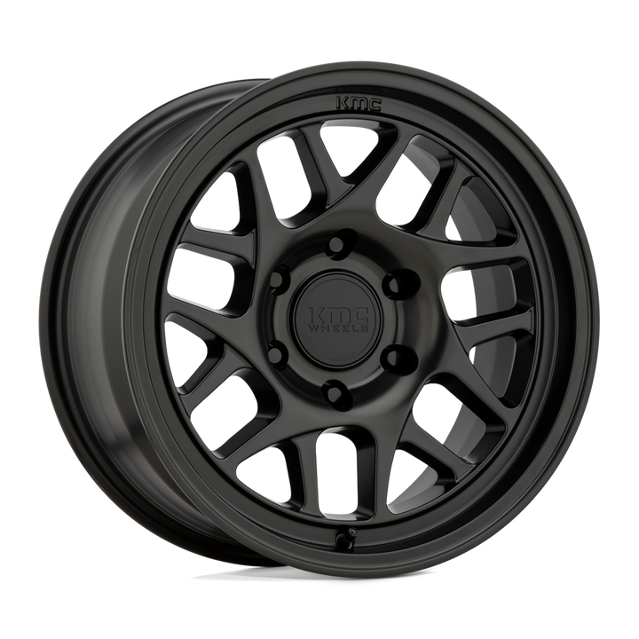 Jantes KMC Km717 Bully Ol 17x8.5 6x114.3 18 66.06 Noir Satiné