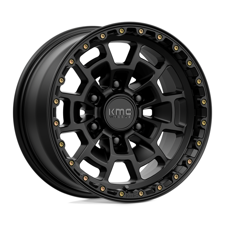 Roues KMC Km718 Summit 16x8 6x139.7 0 106.1 Noir satiné