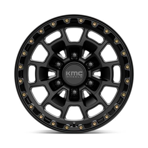 Roues KMC Km718 Summit 16x8 6x139.7 0 106.1 Noir satiné