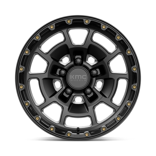 KMC Wheels Km718 Summit 17x8.5 5x127 0 71.5 Satin Black