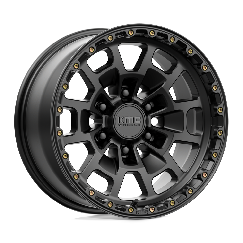 Roues KMC Km718 Summit 17x8.5 6x135 0 87.1 Noir satiné