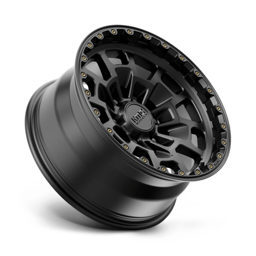 KMC Wheels Km718 Summit 17x8.5 6x139.7 0 106.1 Satin Black