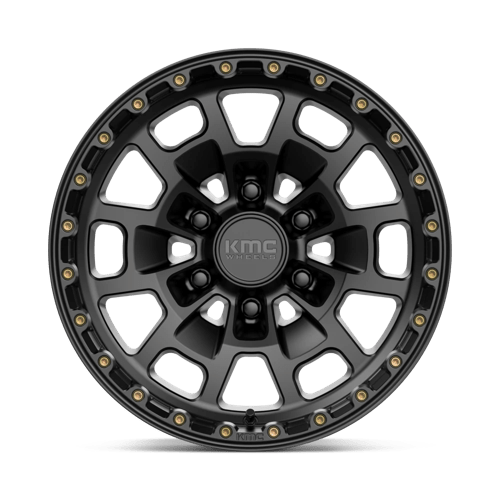 Roues KMC Km718 Summit 17x8.5 6x135 0 87.1 Noir satiné