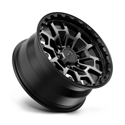 KMC Wheels Km718 Summit 17x8.5 6x139.7 18 106.1 Satin Black With Gray Tint