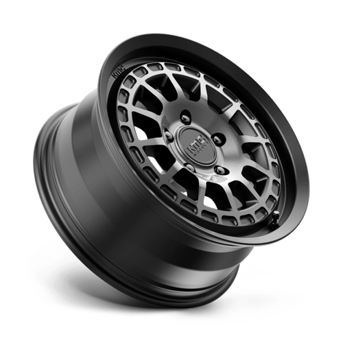 KMC Wheels Km719 Canyon 17x8 5x114.3 35 72.56 Noir Satiné Avec Teinte Grise