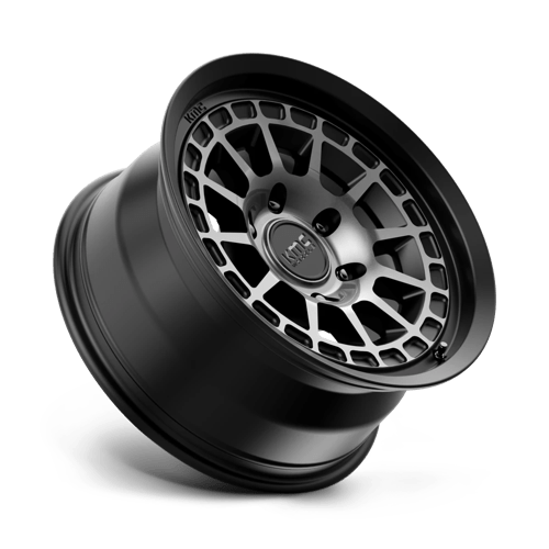 KMC Wheels Km719 Canyon 17x8.5 6x139.7 0 106.1 Satin Black With Gray Tint