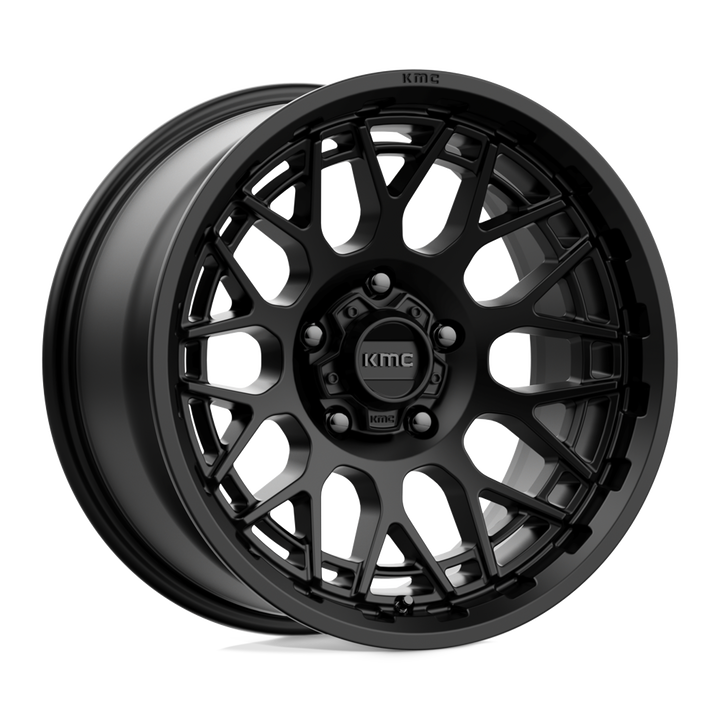KMC Wheels Km722 Technic 18x9 6x139.7 0 106.1 Satin Black