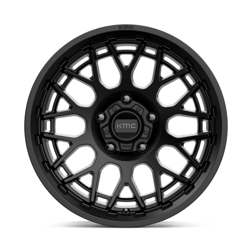 KMC Wheels Km722 Technic 18x9 5x127 18 71.5 Satin Black