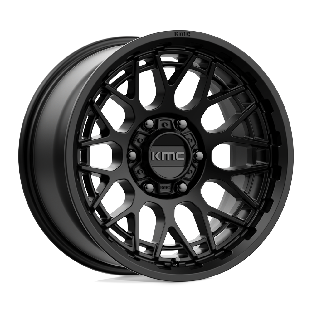 KMC Wheels Km722 Technic 17x8.5 6x139.7 0 106.1 Satin Black