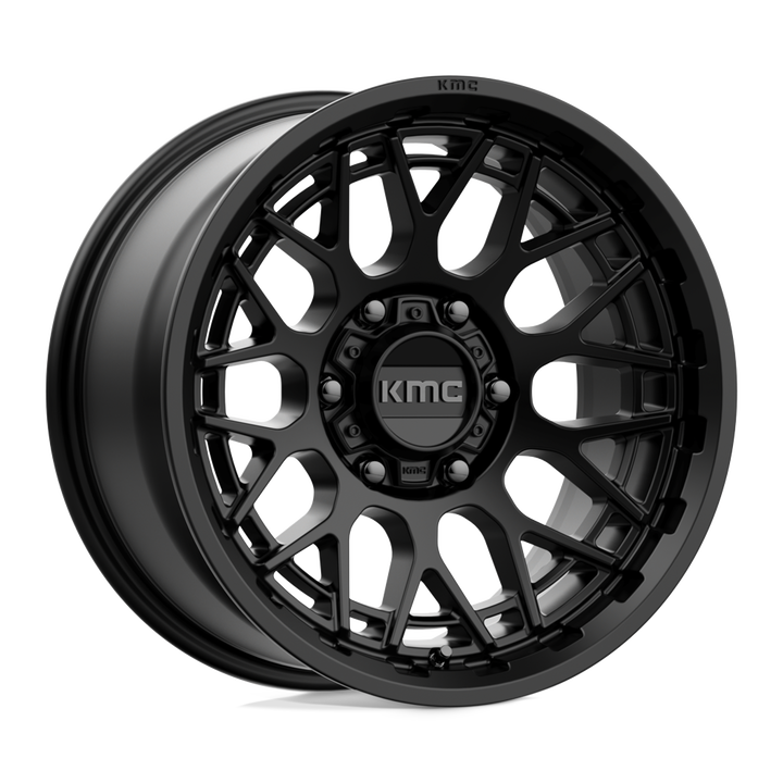 KMC Wheels Km722 Technic 17x8.5 6x139.7 0 106.1 Satin Black