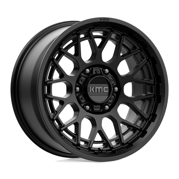 KMC Wheels Km722 Technic 17x8.5 6x120 18 66.9 Satin Black