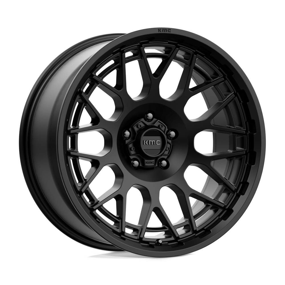 KMC Wheels Km722 Technic 20x9 5x127 0 71.5 Satin Black