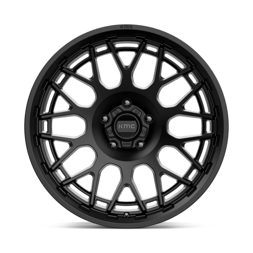KMC Wheels Km722 Technic 20x9 5x127 0 71.5 Satin Black