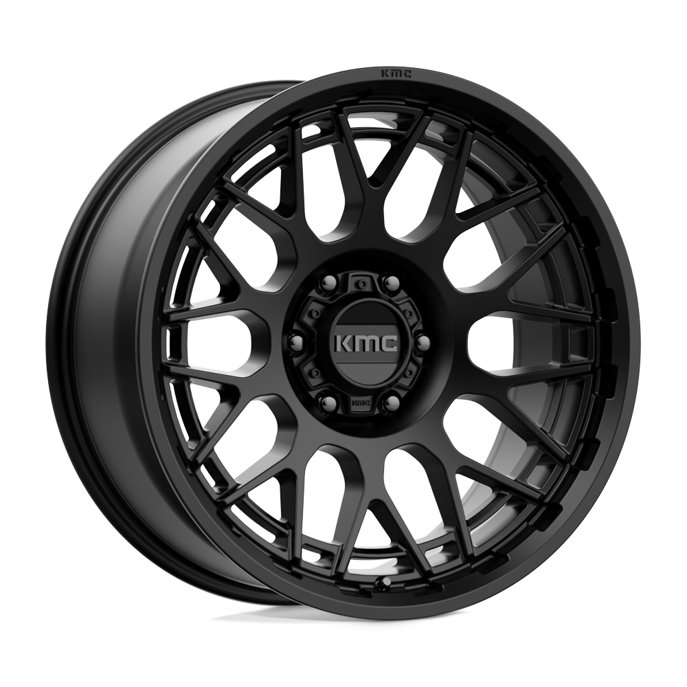 KMC Wheels Km722 Technic 20x9 6x139.7 0 106.1 Satin Black