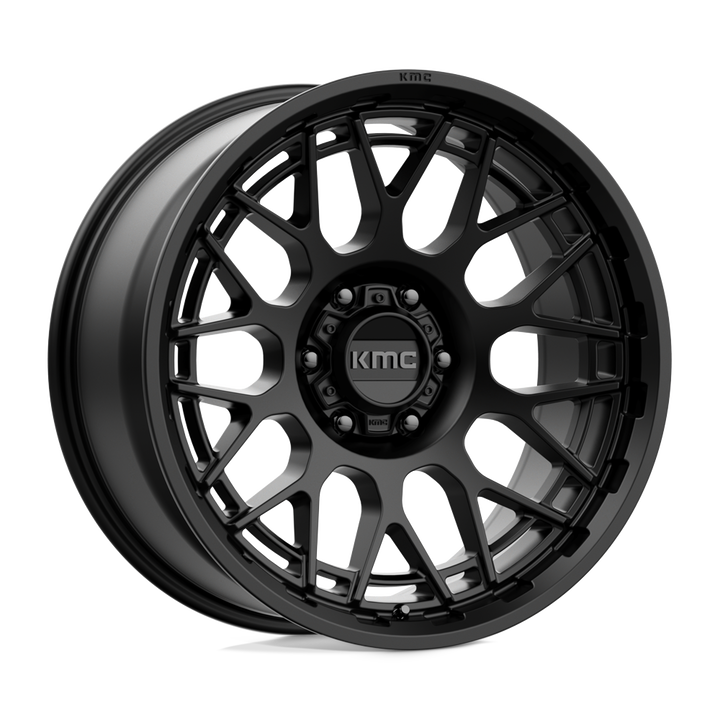 KMC Wheels Km722 Technic 20x9 6x139.7 0 106.1 Satin Black