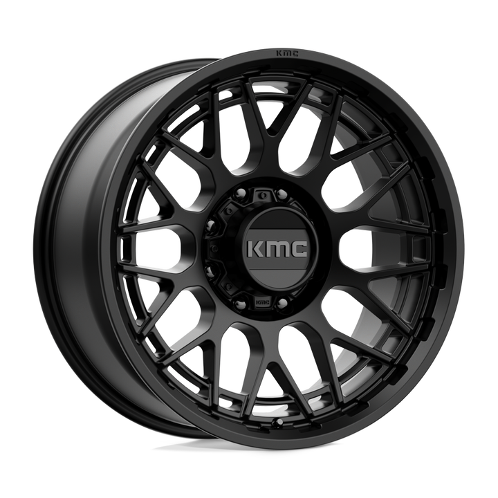 KMC Wheels Km722 Technic 20x9 8x165.1 0 125.1 Satin Black
