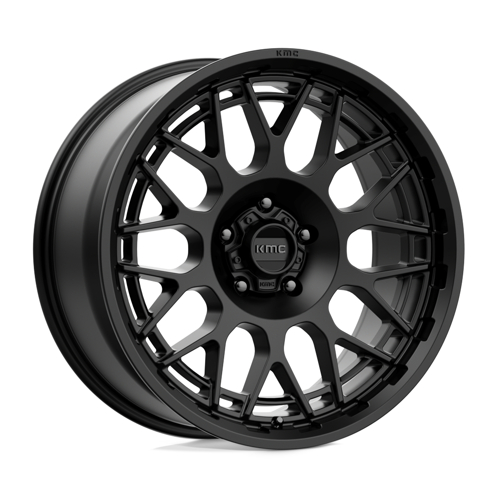 KMC Wheels Km722 Technic 20x9 5x150 18 110.1 Satin Black