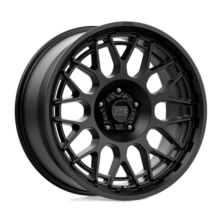 KMC Wheels Km722 Technic 20x9 5x150 18 110.1 Satin Black