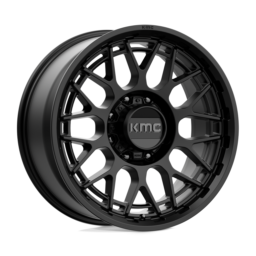 KMC Wheels Km722 Technic 20x9 8x180 18 124.2 Satin Black